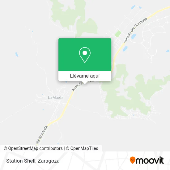 Mapa Station Shell