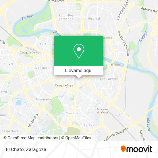 Mapa El Chato