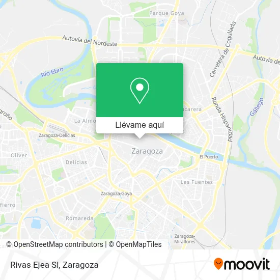 Mapa Rivas Ejea Sl