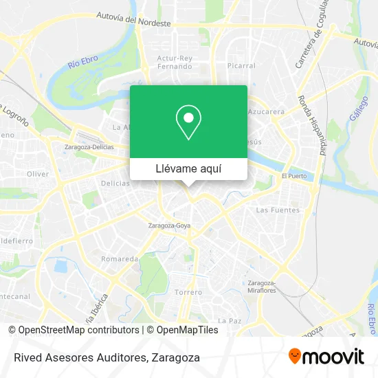 Mapa Rived Asesores Auditores