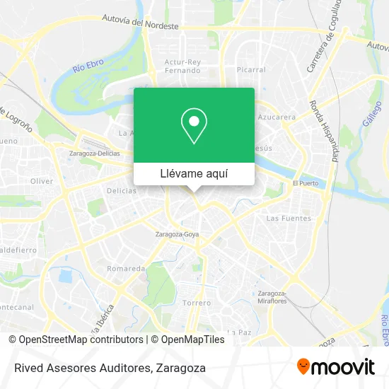 Mapa Rived Asesores Auditores