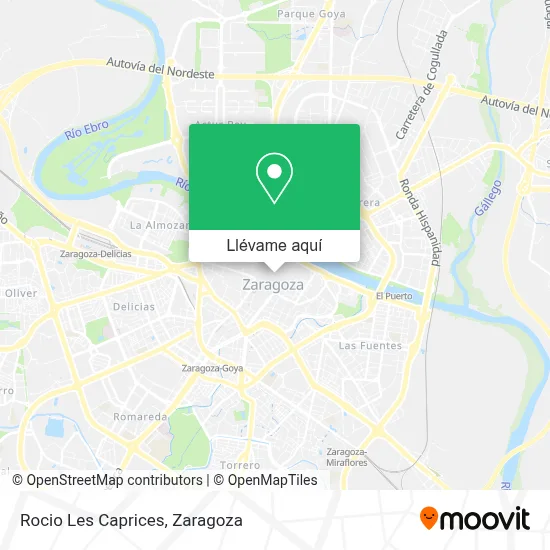 Mapa Rocio Les Caprices