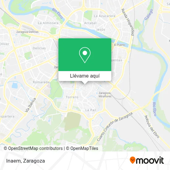 Mapa Inaem
