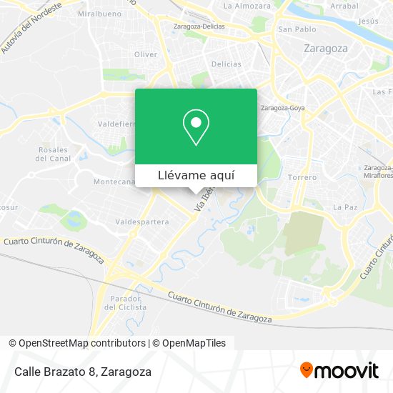 Mapa Calle Brazato 8