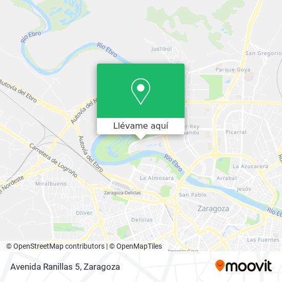 Mapa Avenida Ranillas 5