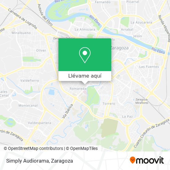 Mapa Simply Audiorama