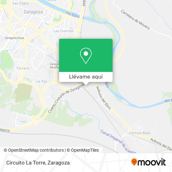 Mapa Circuito La Torre
