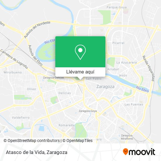 Mapa Atasco de la Vida