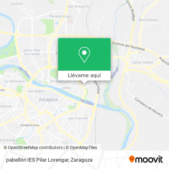 Mapa pabellón IES Pilar Lorengar