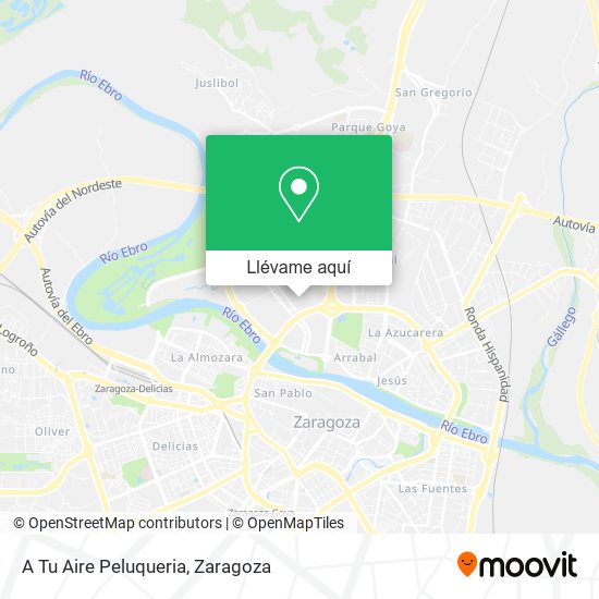 Mapa A Tu Aire Peluqueria