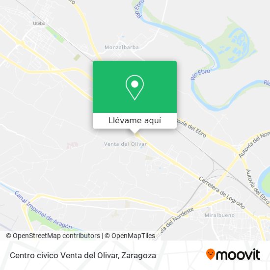 Mapa Centro civico Venta del Olivar