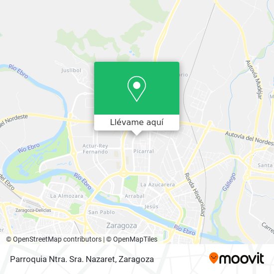 Mapa Parroquia Ntra. Sra. Nazaret