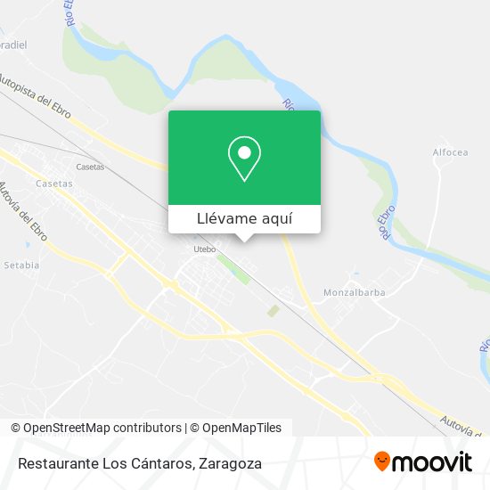 Mapa Restaurante Los Cántaros
