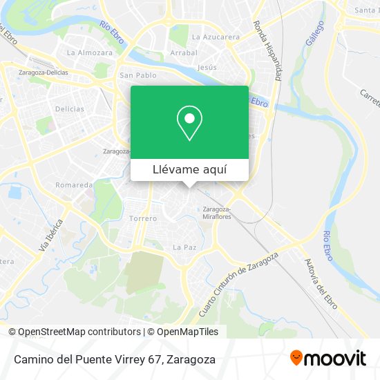 Mapa Camino del Puente Virrey 67