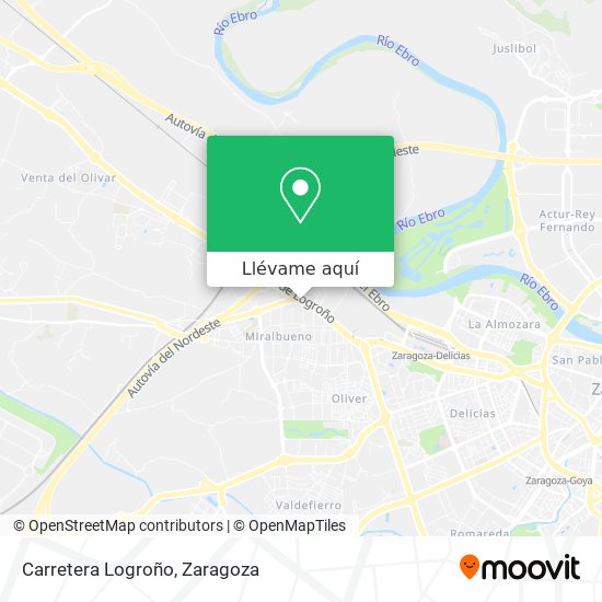 Mapa Carretera Logroño