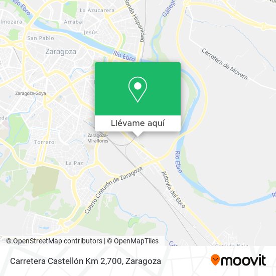 Mapa Carretera Castellón Km 2,700