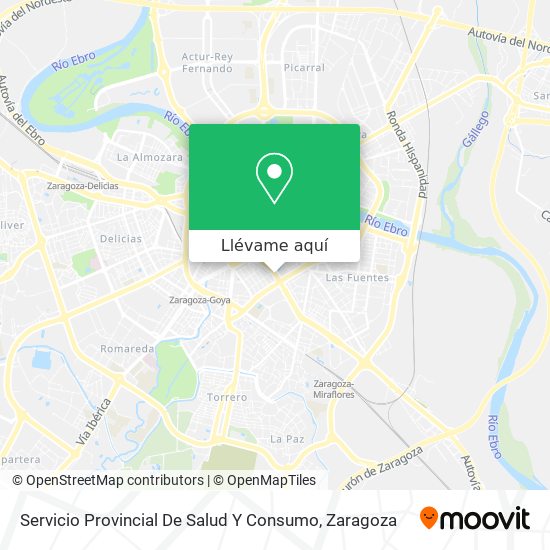 Mapa Servicio Provincial De Salud Y Consumo