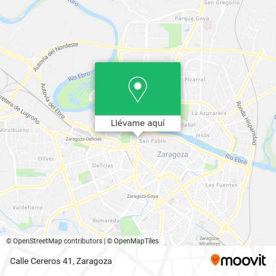 Mapa Calle Cereros 41