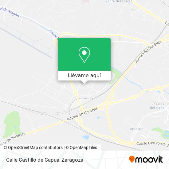 Mapa Calle Castillo de Capua