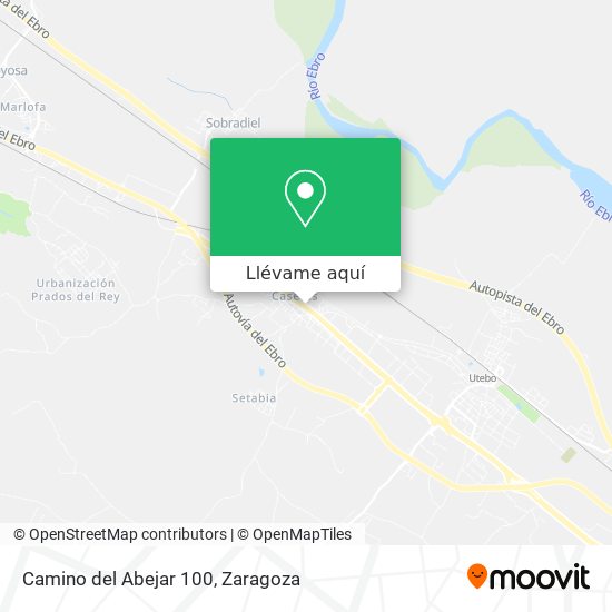 Mapa Camino del Abejar 100