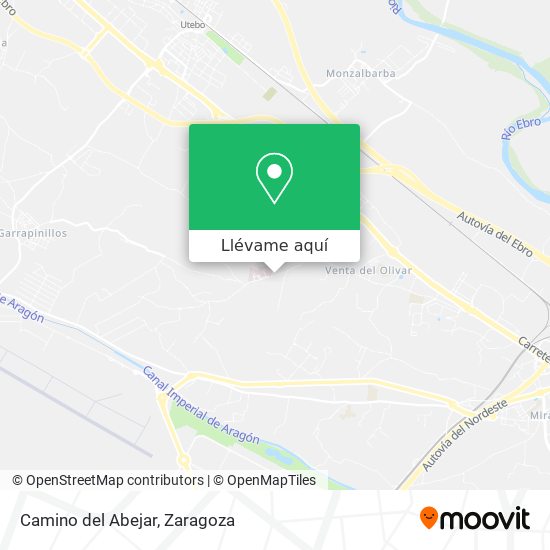Mapa Camino del Abejar
