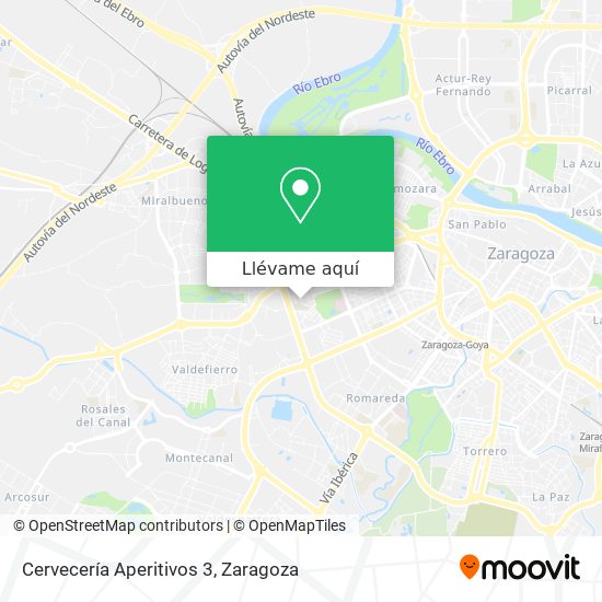 Mapa Cervecería Aperitivos 3
