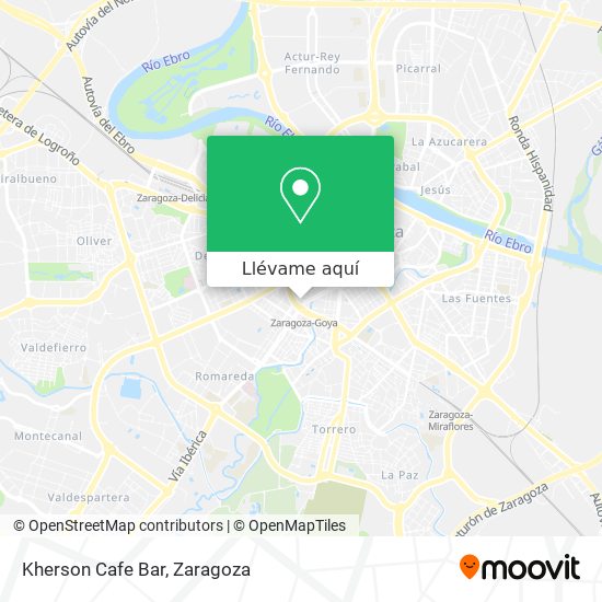 Mapa Kherson Cafe Bar