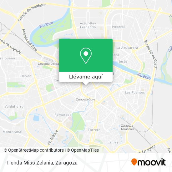 Mapa Tienda Miss Zelania