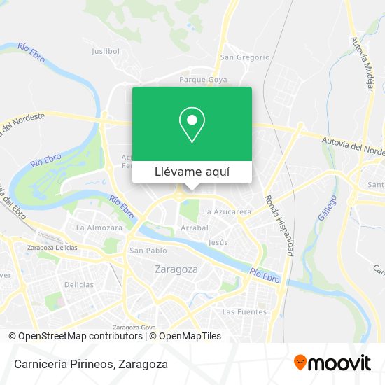 Mapa Carnicería Pirineos