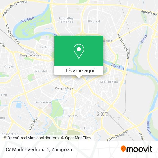Mapa C/ Madre Vedruna 5