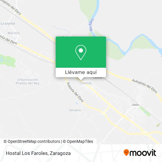 Mapa Hostal Los Faroles