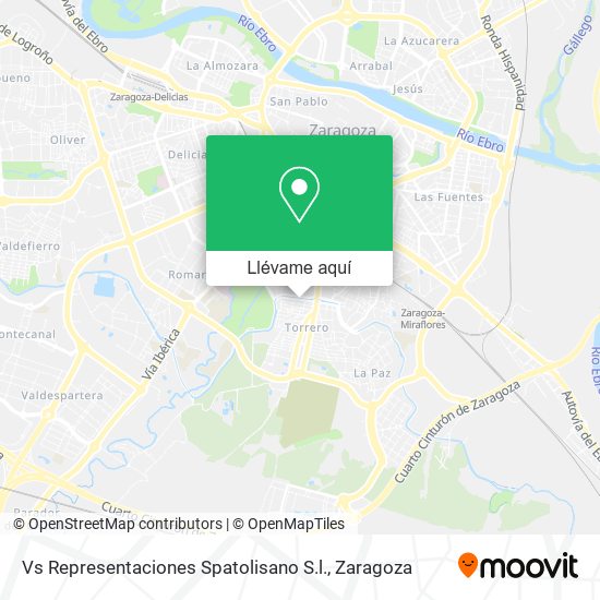 Mapa Vs Representaciones Spatolisano S.l.