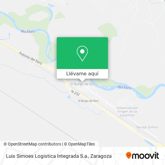 Mapa Luis Simoes Logistica Integrada S.a.