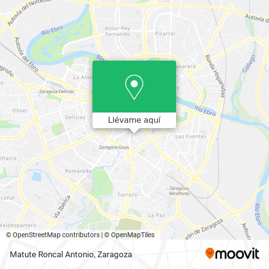 Mapa Matute Roncal Antonio