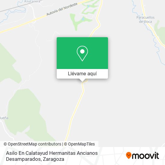 Mapa Asilo En Calatayud Hermanitas Ancianos Desamparados
