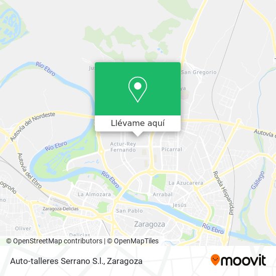 Mapa Auto-talleres Serrano S.l.