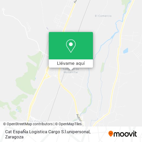 Mapa Cat EspaÑa Logistica Cargo S.l.unipersonal