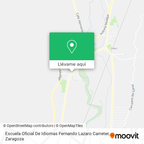 Mapa Escuela Oficial De Idiomas Fernando Lazaro Carreter