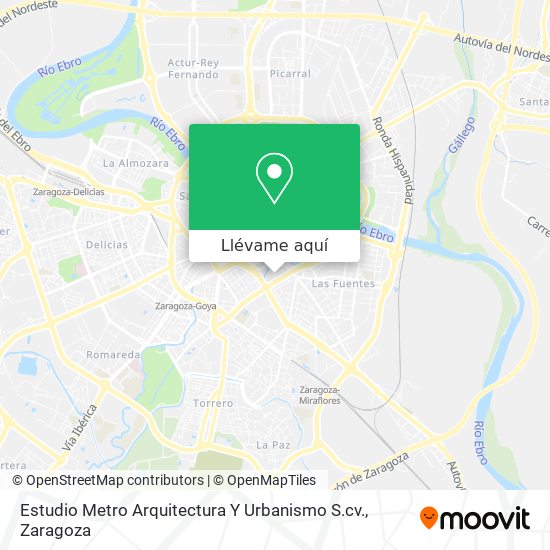 Mapa Estudio Metro Arquitectura Y Urbanismo S.cv.