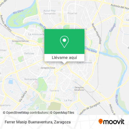 Mapa Ferrer Masip Buenaventura