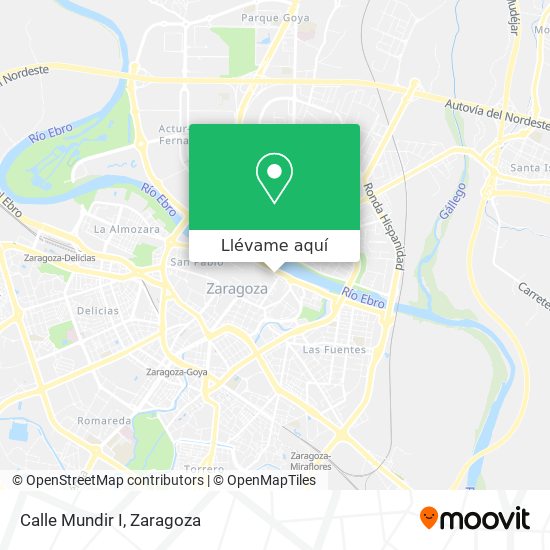 Mapa Calle Mundir I