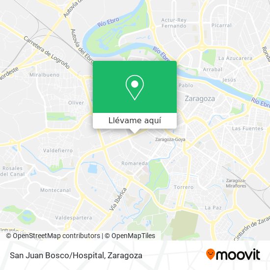 Mapa San Juan Bosco/Hospital