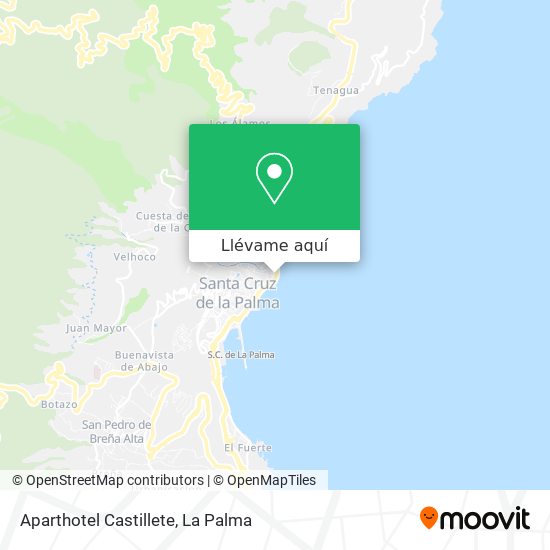 Mapa Aparthotel Castillete
