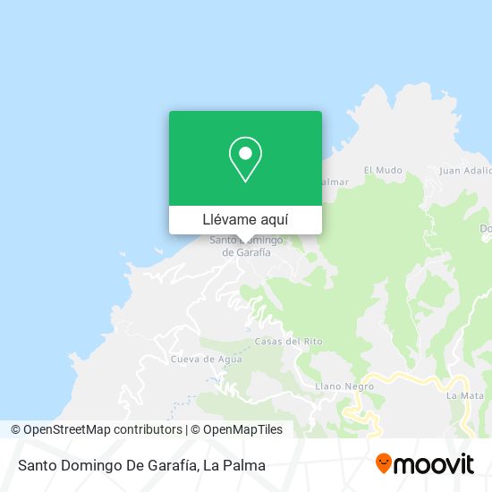 Mapa Santo Domingo De Garafía