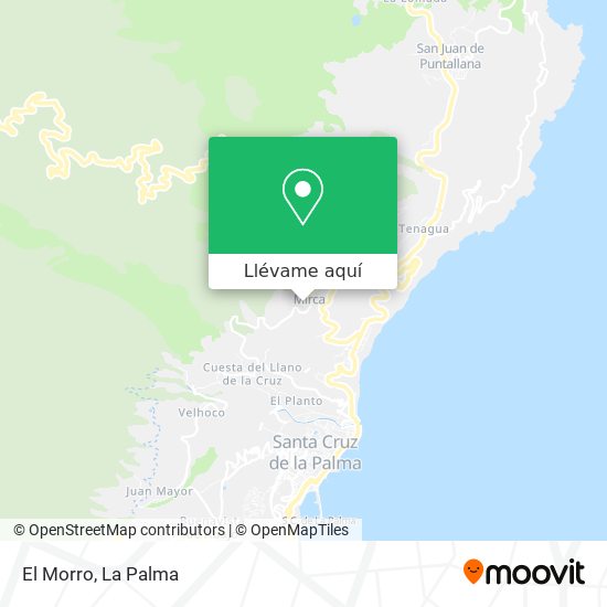 Mapa El Morro