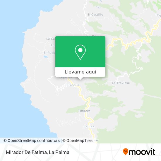 Mapa Mirador De Fátima