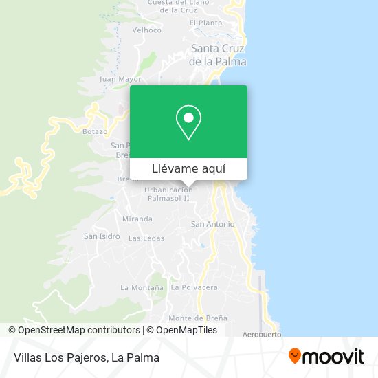 Mapa Villas Los Pajeros