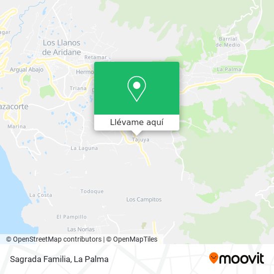 Mapa Sagrada Familia