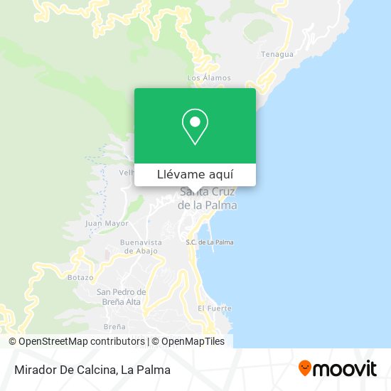 Mapa Mirador De Calcina