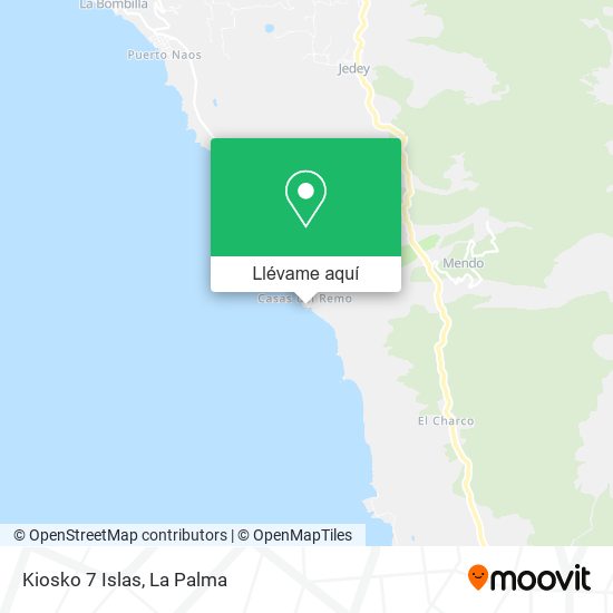 Mapa Kiosko 7 Islas